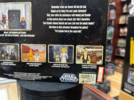 Animal as Boba Fett & Scooter as Lando (Star Wars Muppets, Hasbro) SEALED - Bitz & Buttons