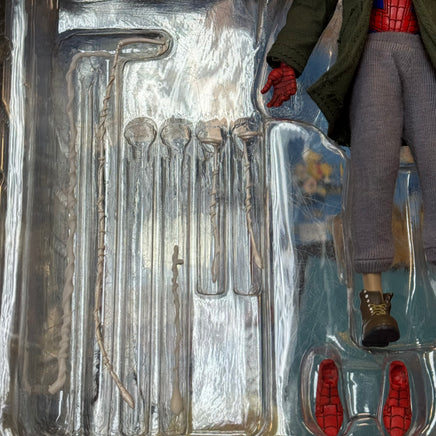 Peter B. Parker (Medicom Mafex, Spider-Verse) W/ Accessories - Bitz & Buttons
