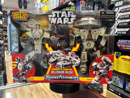 Han Solo & Chewbacca as Millennium Falcon (Star Wars Transformers, Hasbro) SEALED - Bitz & Buttons
