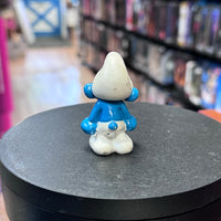 Grumpy Smurf Mini Figure 7792 (Vintage Smurfs, Schliech)