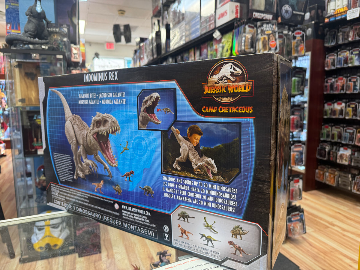 Colossal Buttons Indominus Rex Super Colossal (Jurassic World Camp Cretaceous, Mattel ...