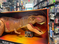 Tyrannosaurus Rex Battle Damage Super Colossal (Jurassic World Dominion, Mattel)