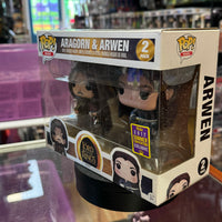 Aragorn & Arwen 2 Pack Summer Con (Funko Pop!, Lord of the Rings)