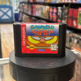 Garfield Caught in the Act (Sega Genesis, Vintage Video Games) Tested Working