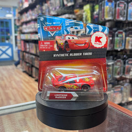 Lightning McQueen K Mart Synthetic Rubber (Pixar Cars Diecast, Mattel) Sealed