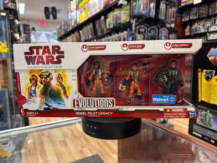 Evolutions Rebel Pilot Legacy (Star Wars Saga Hasbro) OPEN BOX - Bitz & Buttons