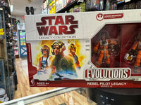 Evolutions Rebel Pilot Legacy (Star Wars Saga Hasbro) OPEN BOX - Bitz & Buttons