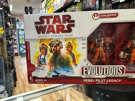 Evolutions Rebel Pilot Legacy (Star Wars Saga Hasbro) OPEN BOX - Bitz & Buttons