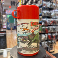 Dino Riders Plastic Lunch Box (Vintage Dino Riders, Aladdin)