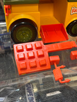 Party Wagon 0939 (Vintage TMNT Ninja Turtles, Playmates) **COMPLETE** - Bitz & Buttons
