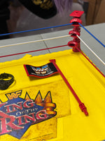 King of The Ring Wrestling (Vintage WWF WWE, Hasbro) COMPLETE