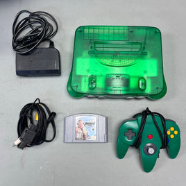 Nintendo 64 Jungle Green 7828 (Nintendo, Gaming Console) **TESTED**