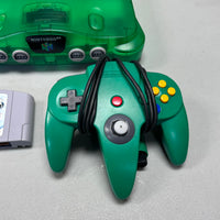 Nintendo 64 Jungle Green 7828 (Nintendo, Gaming Console) **TESTED**