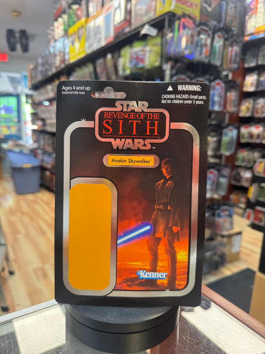 Anakin Button Anakin Skywalker Proof Foil Card (Star Wars Vintage Collection, Hasbro ...