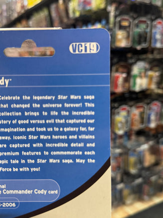 Clone Commander Cody Proof Foil Card (Star Wars Vintage Collection, Hasbro) - Bitz & Buttons