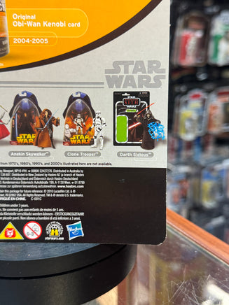 Obi Wan Kenobi Proof Foil Card (Star Wars Vintage Collection, Hasbro) - Bitz & Buttons