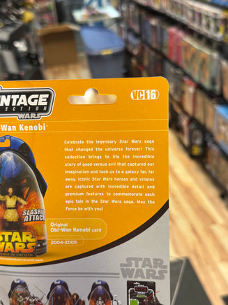 Obi Wan Kenobi Proof Foil Card (Star Wars Vintage Collection, Hasbro) - Bitz & Buttons