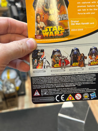 Obi Wan Kenobi Proof Foil Card (Star Wars Vintage Collection, Hasbro) - Bitz & Buttons