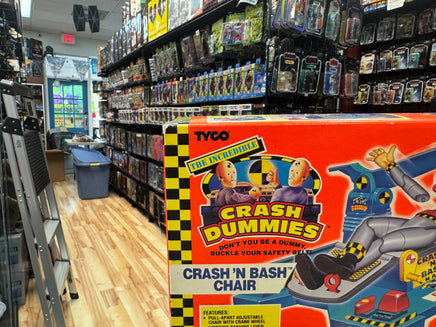 Crash N Bash Chair (Vintage Crash Test Dummies, Tyco) OPEN BOX NEW - Bitz & Buttons