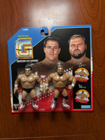 Brainbusters: Tully & Arn Anderson (Grapplers & Gimmicks WWF, Hasttel Toys) - Bitz & Buttons