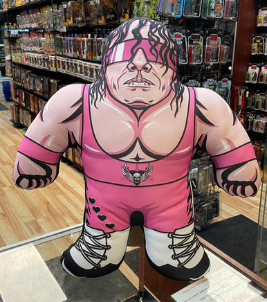 Brett The Hitman Hart Wrestling Buddy (WWF, Toy Snobs) NEW - Bitz & Buttons