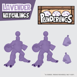 Lavender Hatchlings (Plunderlings, Lone Coconut)