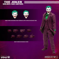 Golden Age Joker (Mezco One:12, DC Comics) SEALED - Bitz & Buttons