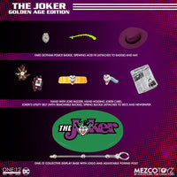 Golden Age Joker (Mezco One:12, DC Comics) SEALED - Bitz & Buttons