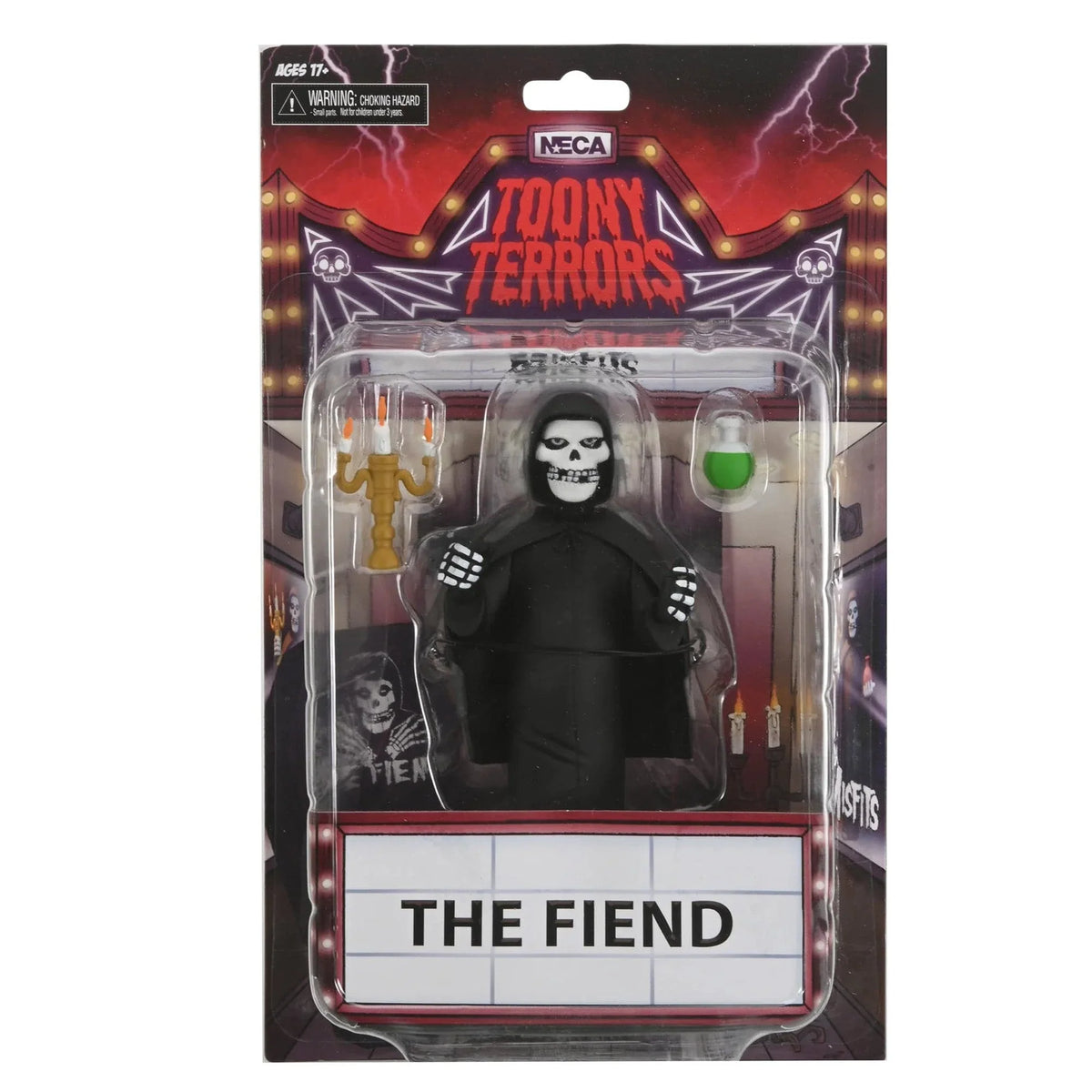 Black Robe Fiend (Toony Terrors, NECA) SEALED| Bitz & Buttons