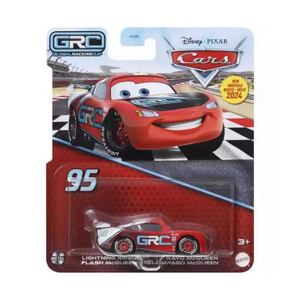 Global Racers Lightning McQueen (Pixar Cars, Mattel Diecast) - Bitz & Buttons