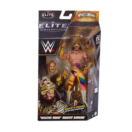 Macho King Randy Savage BAF Mean Gene (WWE Elite, Mattel) SEALED - Bitz & Buttons
