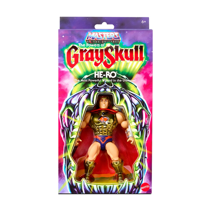 He-Ro Club Greyskull (MOTU Origins, Mattel) **CREATIONS EXCLUSIVE** - Bitz & Buttons