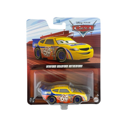 Winford Bradford Rutherford (Pixar Cars, Mattel Diecast) - Bitz & Buttons