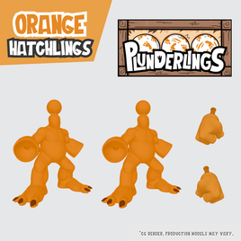 Orange Hatchlings (Plunderlings, Lone Coconut)