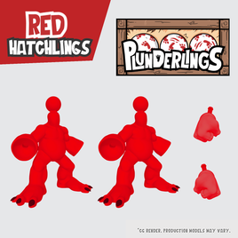 Red Hatchlings (Plunderlings, Lone Coconut)