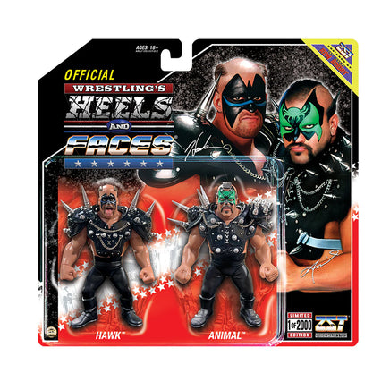 Road Warriors Deluxe 2-Pack (ZST Heels & Faces, WWE) *Sealed* - Bitz & Buttons