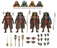 Samurai Turtles 4 Pack (TMNT Ninja Turtles, NECA) Sealed