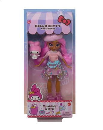 My Melody & Stylie Doll (Sanrio Hello Kitty & Friends, Mattel) - Bitz & Buttons