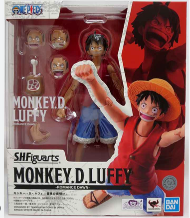 Monkey D. Luffy Romance Dawn (SH Figuarts Bandai, One Piece) - Bitz & Buttons