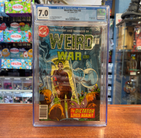 Weird War Tales #58 (DC Comics, CGC Graded 7.0 WHITE)