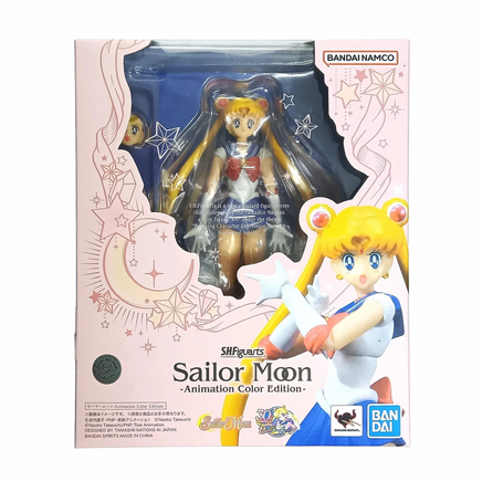 Sailor Moon -Animation Color Edition- (Bandai SH Figuarts, Sailor Moon) *SEALED* - Bitz & Buttons