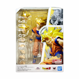 Super Saiyan 3 Son Goku  (Bandai SH Figuarts, Dragon Ball z) *SEALED* - Bitz & Buttons