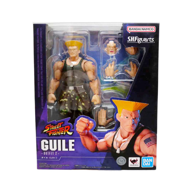 Guile Outfit 2 (Bandai SH FIguarts, Street Fighter) *SEALED*| Bitz