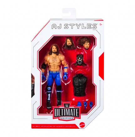 AJ Styles Greatest Hits 2026 (WWE Ultimates, Mattel) SEALED - Bitz & Buttons