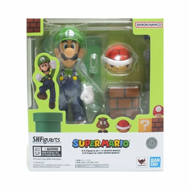 Luigi (Bandai SH Figuarts, Super Mario) - Bitz & Buttons