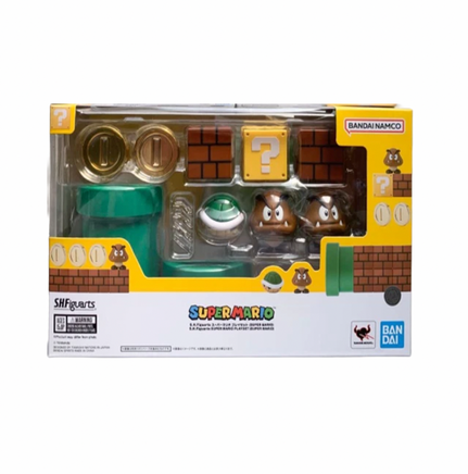 Super Mario Playset (Bandai SH Figuarts, Super Mario - Bitz & Buttons