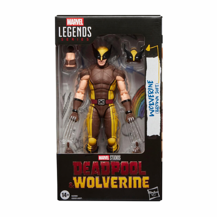 Wolverine -Brown Suit- (Marvel Legends, Hasbro) **SEALED** - Bitz & Buttons