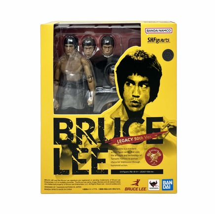 Bruce Lee -Legacy 50th Version- (Bandai SH Figuarts, Bruce Lee) *SEALED* - Bitz & Buttons