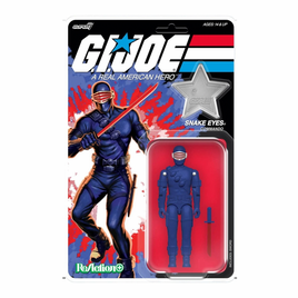 Snake Eyes -America's 250th Anniversary- (Vintage Style GI Joe, Super7 Reaction+) *SEALED* - Bitz & Buttons