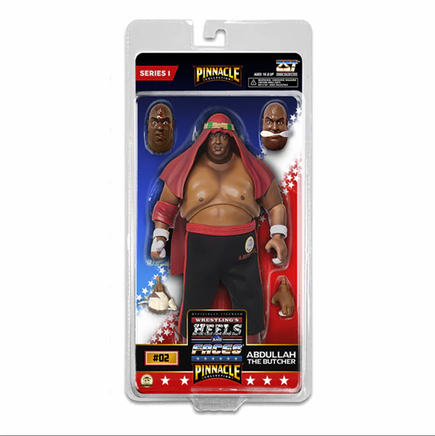 Abdullah the Butcher #2 -Pinnacle Collection- (ZST Heels & Faces, WWE) *Sealed* - Bitz & Buttons